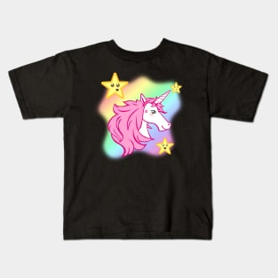 Kawaii Unicorn Kids T-Shirt